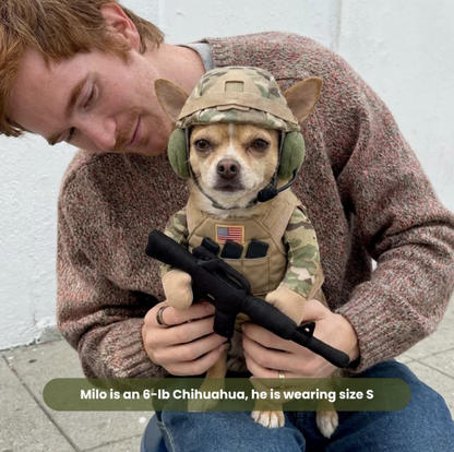 Sergeant Paws Costume